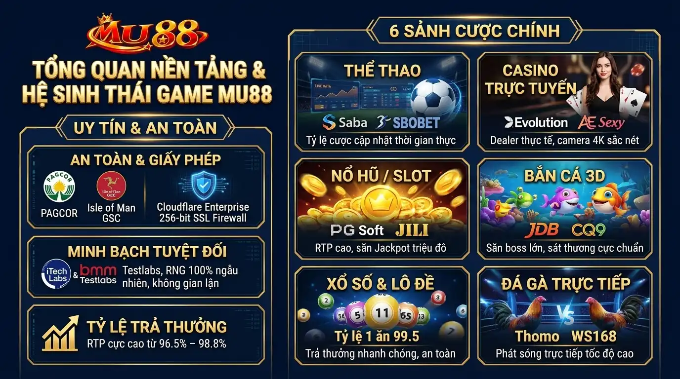 mu88 tong quan nen tang mu88 he sinh thai tro choi